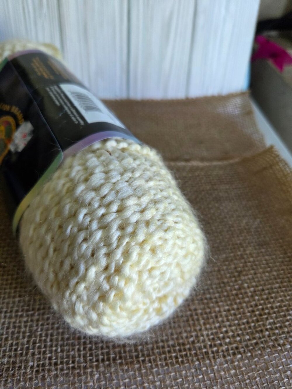 Lot of 3 Lion Brand Homespun Yarn Skeins – Bulky Chunky - Picture 8 of 8